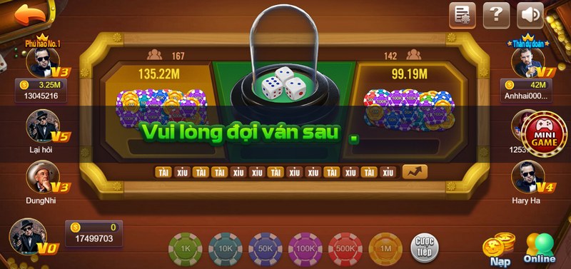 Ảnh tài xỉu đẹp được cắt từ các game tài xỉu chất lượng